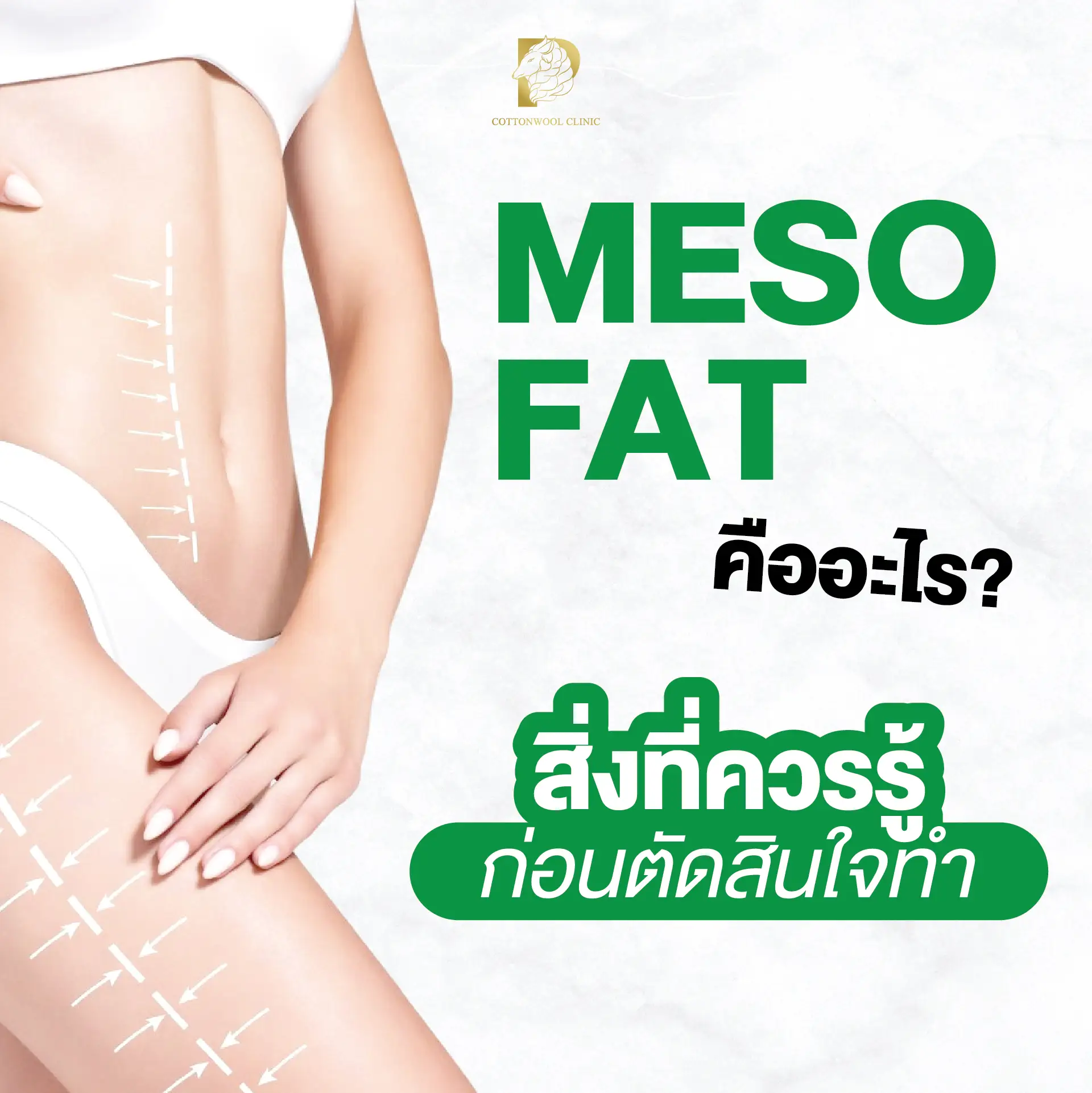 Mesofat คืออะไร? สิ่งที่ควรรู้ก่อนตัดสินใจทำ